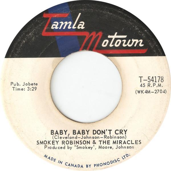 The Miracles - Baby, Baby Don't Cry