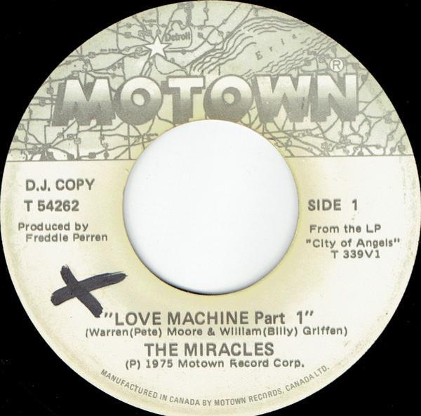 The Miracles - Love Machine
