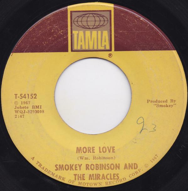The Miracles - More Love