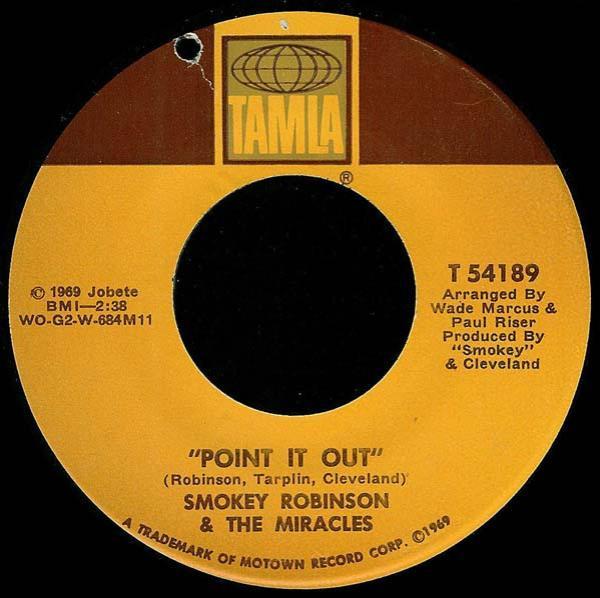 The Miracles - Point It Out / Darling Dear