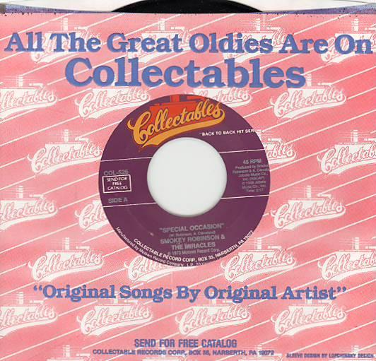 The Miracles - Special Occasion / Yester Love