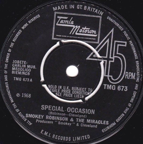 The Miracles - Special Occasion