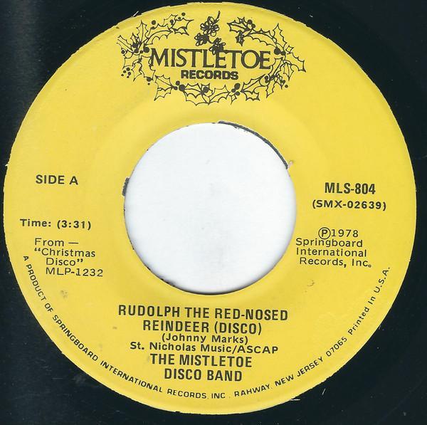 The Mistletoe Disco Band - Rudolph The Red-Nosed Reindeer / Winter Wonderland