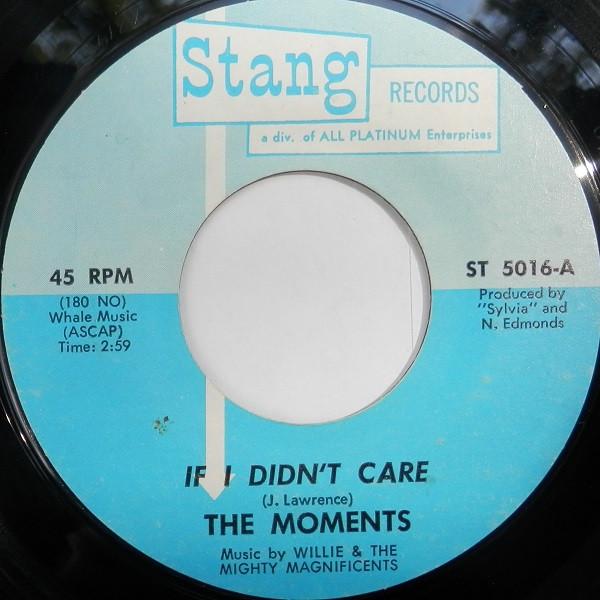 The Moments - If I Didn't Care / You Make Me Feel Good