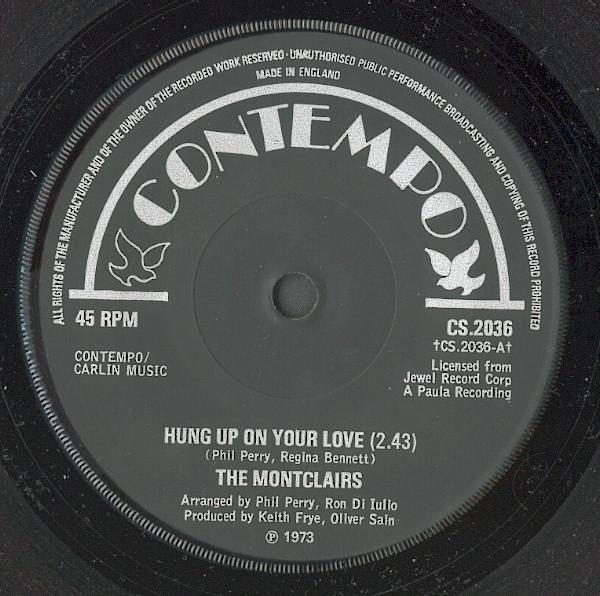 The Montclairs - Hung Up On Your Love