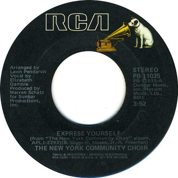 The New York Community Choir - Express Yourself