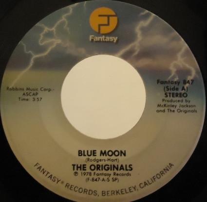 The Originals - Blue Moon