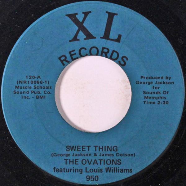 The Ovations, Louis Williams - Sweet Thing