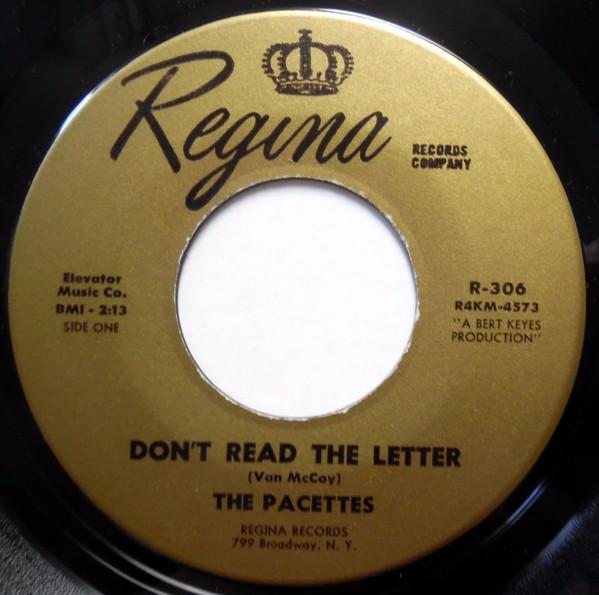 The Pacettes - Don't Read The Letter