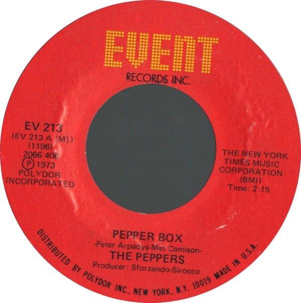 The Peppers - Pepper Box / Pinch Of Salt