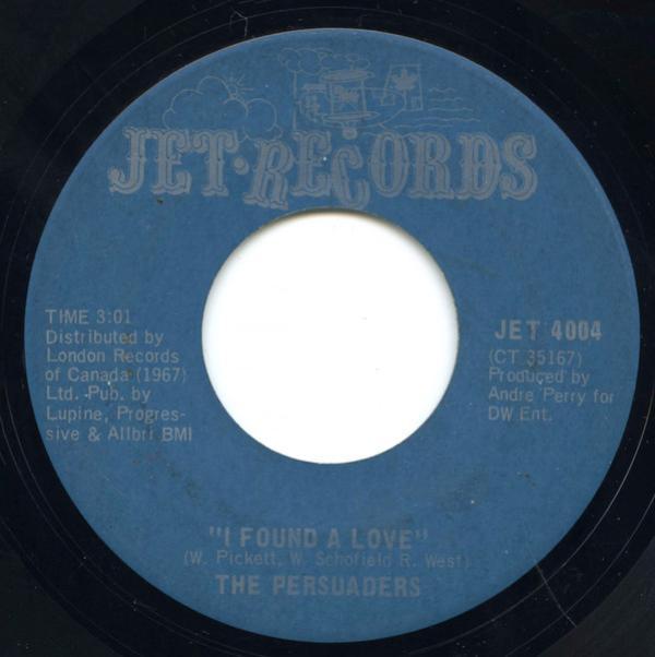 The Persuaders (15) - I Found A Love / Don't Fight It