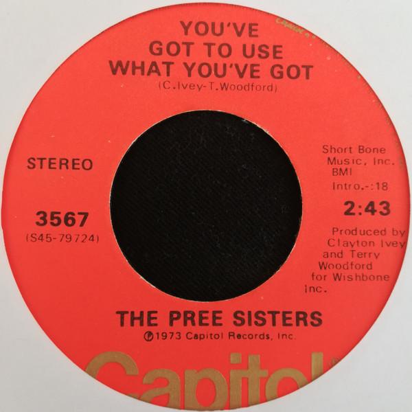 The Pree Sisters - You've Got To Use What You've Got / Part Time Lover, Full Time Fool
