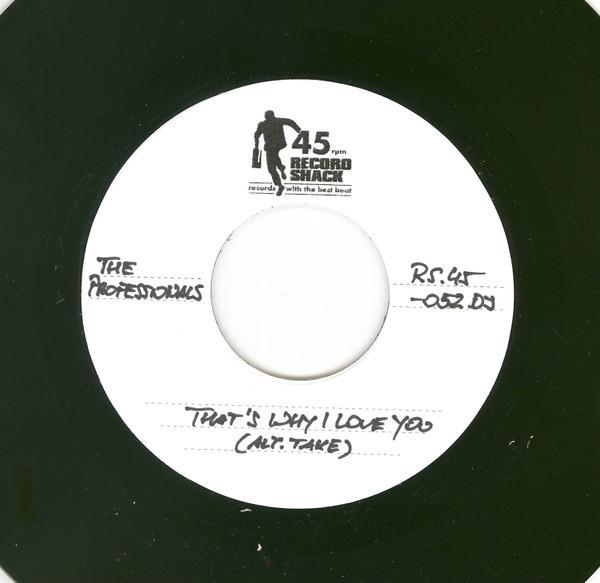 The Professionals (10) - That's Why I Love You (Alternative Take) / Instrumental