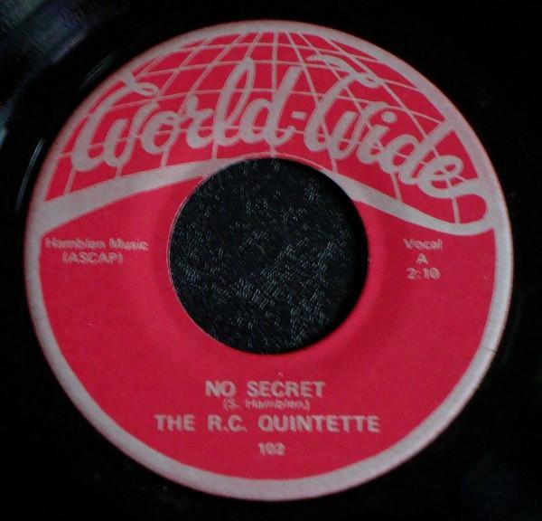 The R.C. Quintette - No Secret / My Rock
