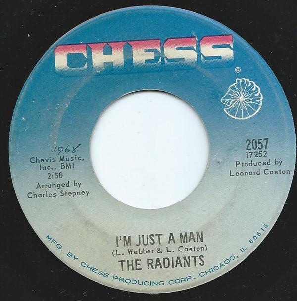 The Radiants - I'm Just A Man / Tears Of A Clown
