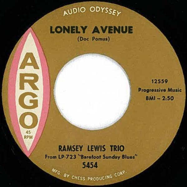 The Ramsey Lewis Trio - Lonely Avenue / Come On Baby