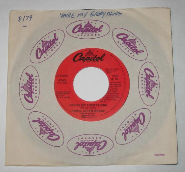 The Rance Allen Group - You're My Everything
