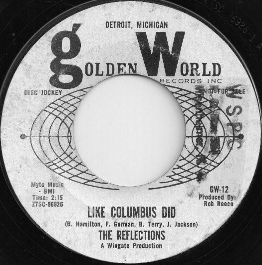 The Reflections (2) - Like Columbus Did / Lonely Girl