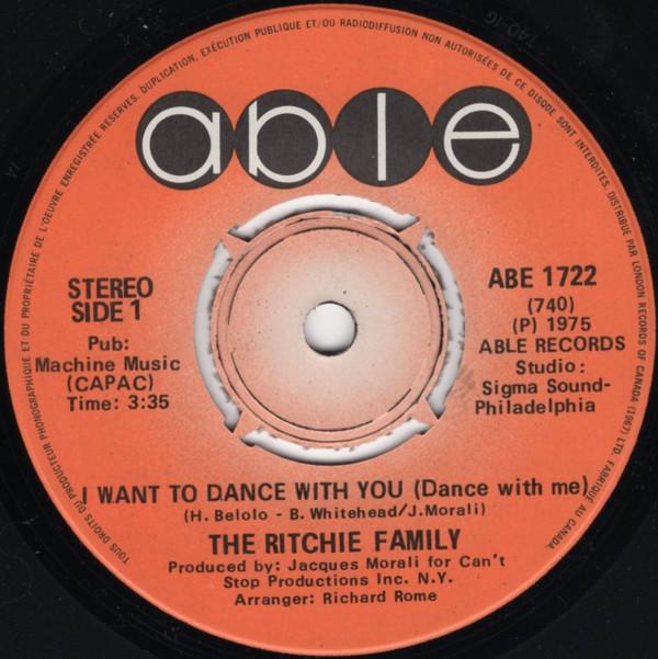 The Ritchie Family - I Want To Dance With You (Dance With Me)