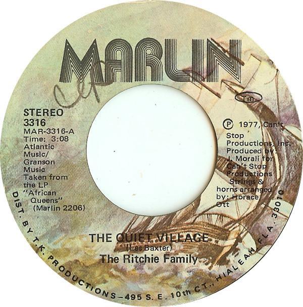 The Ritchie Family - The Quiet Village / Voodoo
