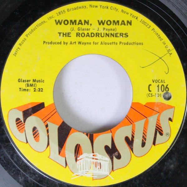 The Roadrunners (7) - Woman, Woman / Come Live With Me