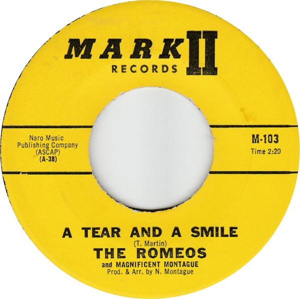The Romeos (3), Magnificent Montague - A Tear And A Smile / Searching (For Someone Like You)