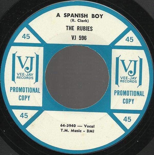 The Rubies - A Spanish Boy