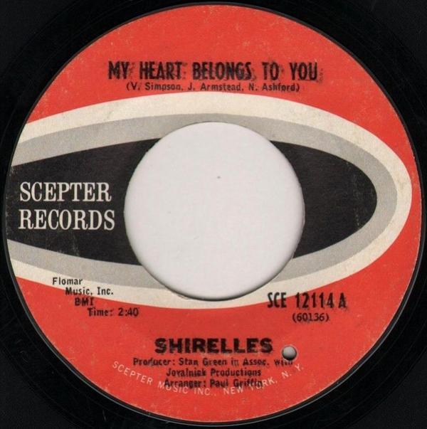 The Shirelles - My Heart Belongs To You / Love That Man