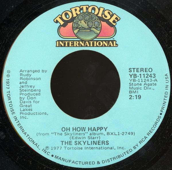 The Skyliners - Oh How Happy / We've Got Love On Our Side