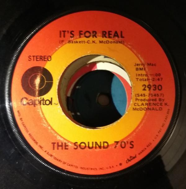 The Sound 70's - I'll Be Waiting / It's For Real