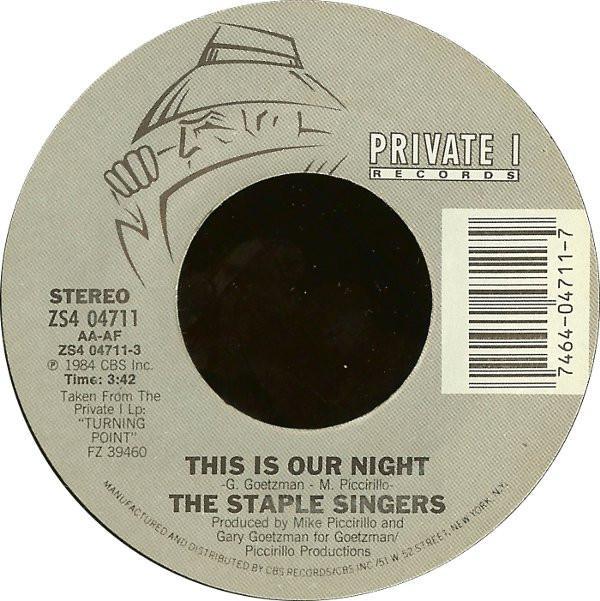 The Staple Singers - This Is Our Night