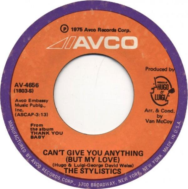 The Stylistics - Can't Give You Anything (But My Love)