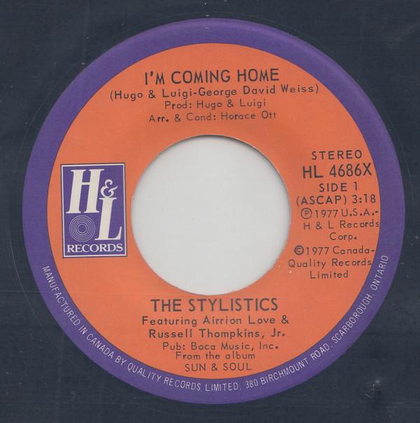 The Stylistics - I'm Coming Home