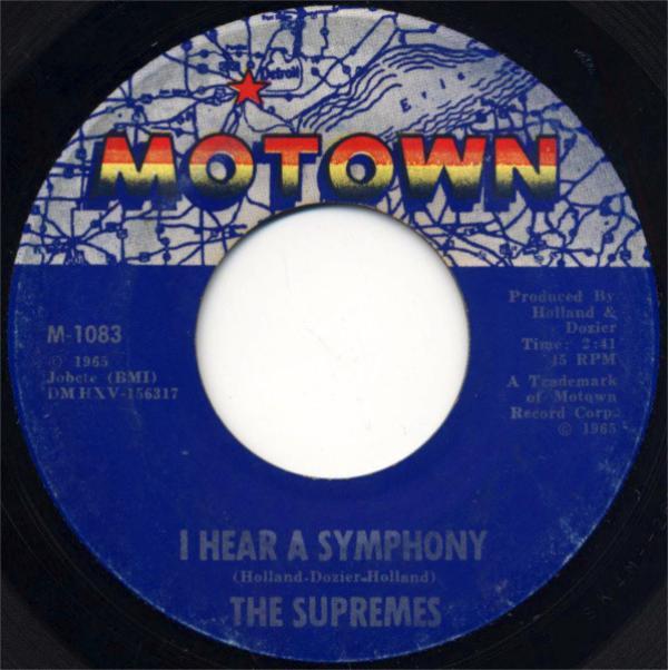 The Supremes - I Hear A Symphony / Who Could Ever Doubt My Love