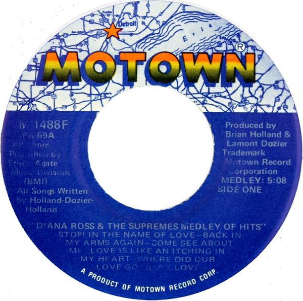 The Supremes - Medley Of Hits