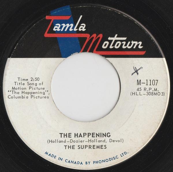 The Supremes - The Happening / All I Know About You