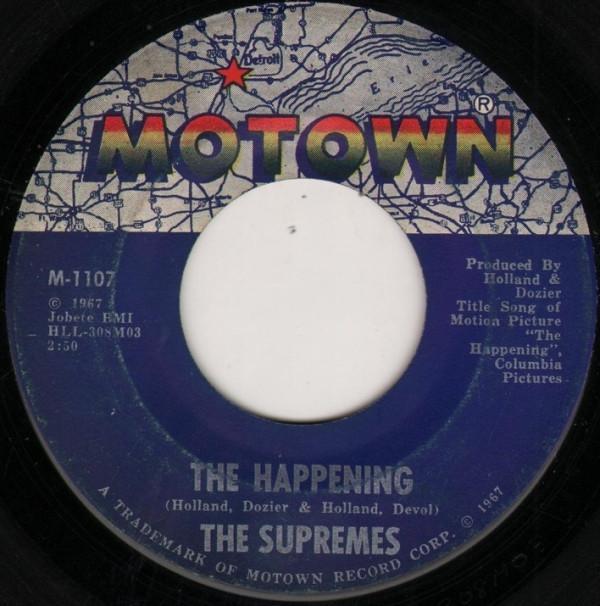 The Supremes - The Happening / All I Know About You