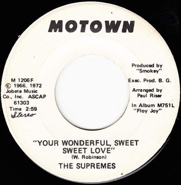 The Supremes - Your Wonderful, Sweet Sweet Love