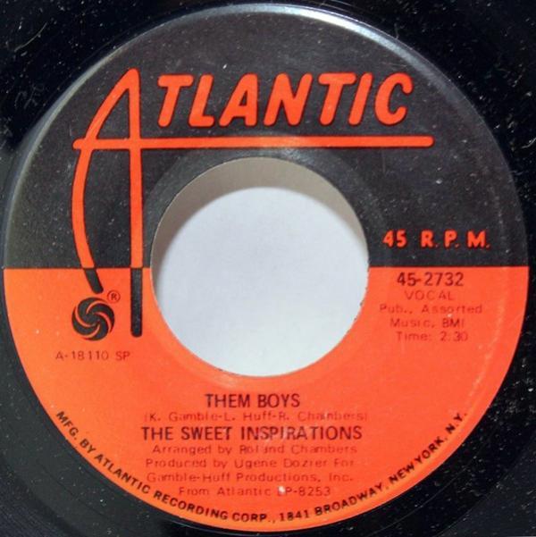 The Sweet Inspirations - Them Boys / Flash In The Pan