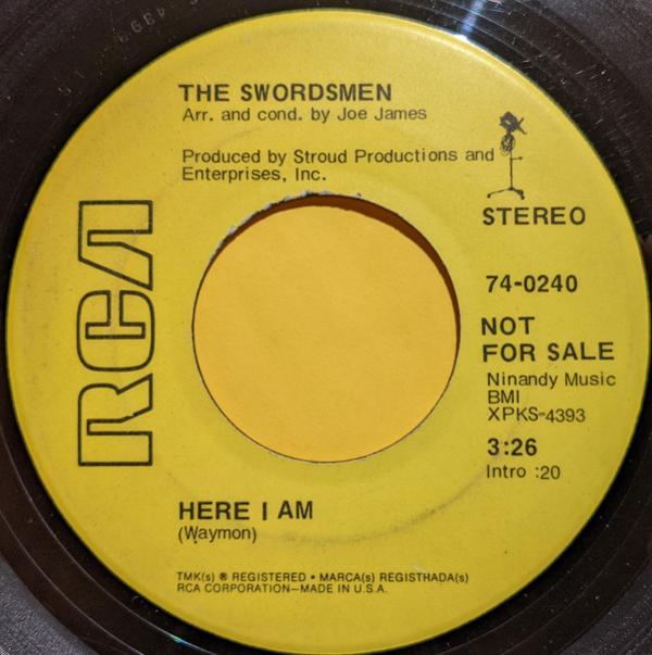 The Swordsmen - Here I Am / Gimme Some