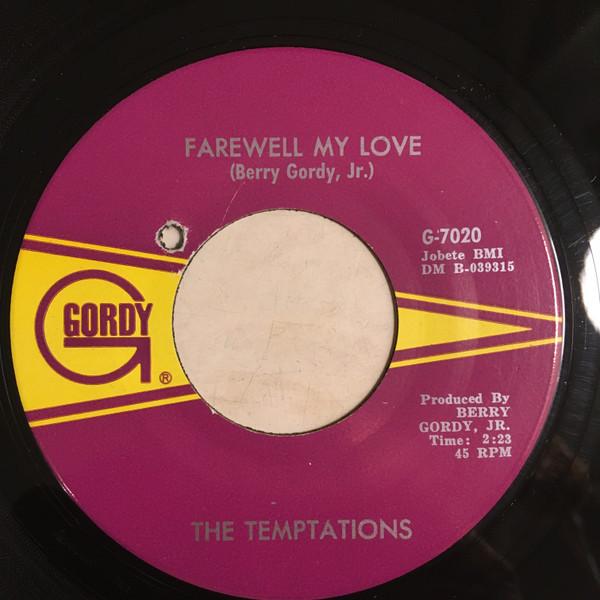 The Temptations - Farewell My Love
