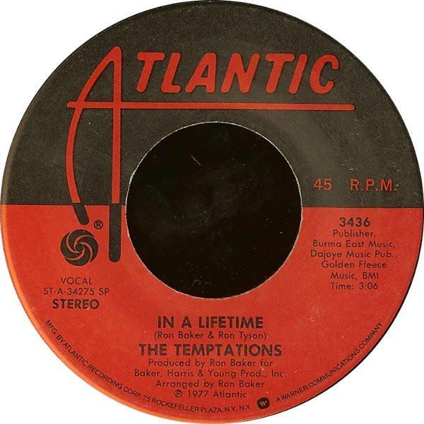 The Temptations - In A Lifetime / I Could Never Stop Loving You