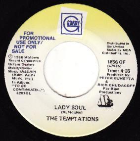 The Temptations - Lady Soul