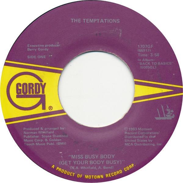 The Temptations - Miss Busy Body (Get Your Body Busy)