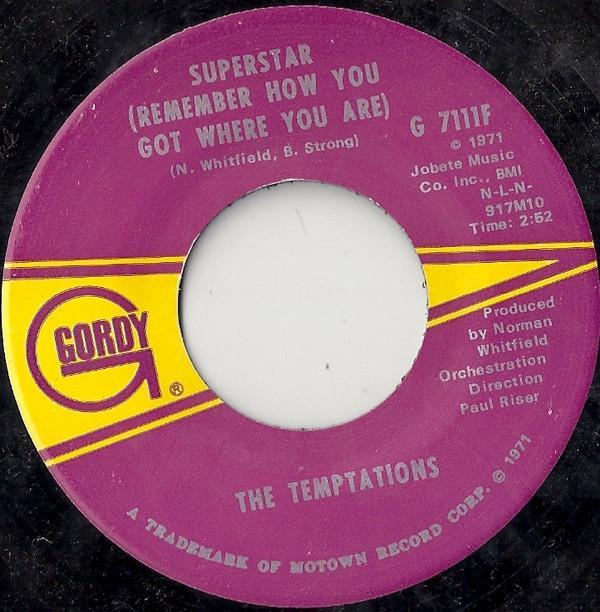The Temptations - Superstar (Remember How You Got Where You Are)