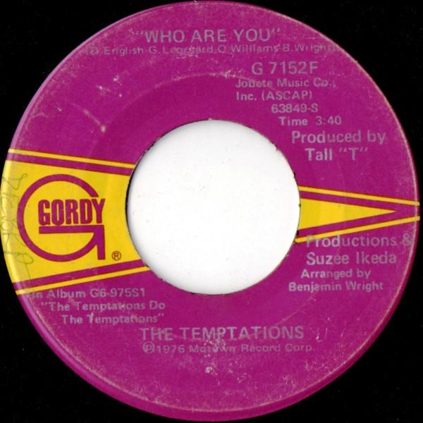The Temptations - Who Are You