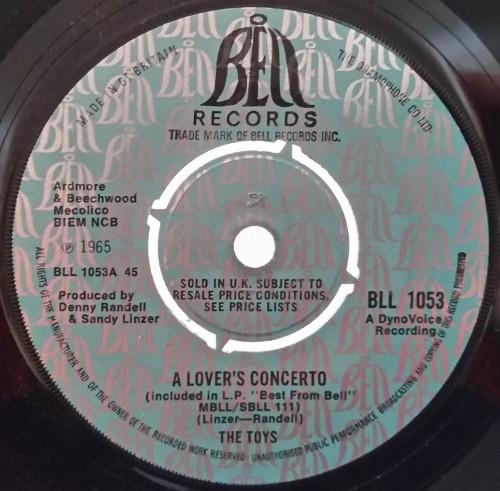 The Toys - A Lover's Concerto / Baby Toys