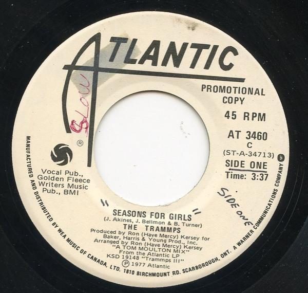 The Trammps - Seasons For Girls / Life Ain't Be Easy