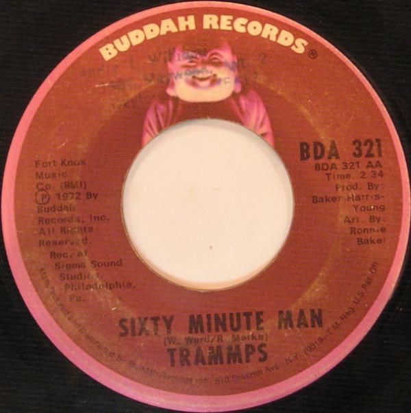 The Trammps - Sixty Minute Man / Scrub-Board