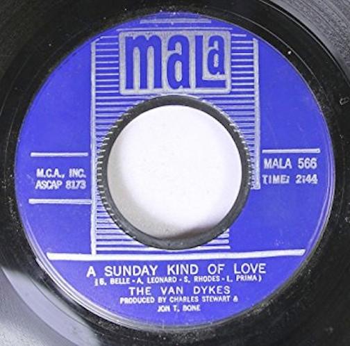 The Van Dykes - A Sunday Kind Of Love / I'm So Happy